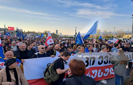 Georgia tightens legal penalties for rallies and demonstrations