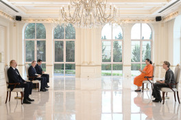 President Ilham Aliyev received credentials of incoming ambassador of the Netherlands