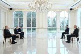 President Ilham Aliyev received credentials of newly appointed ambassador of Egypt to Azerbaijan