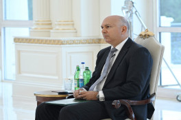 President Ilham Aliyev received credentials of newly appointed ambassador of Egypt to Azerbaijan
