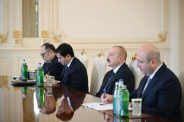 President Ilham Aliyev received Executive Director of UN Human Settlements Programme