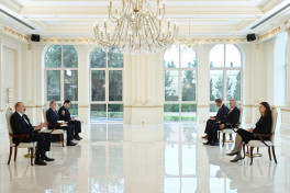 President Ilham Aliyev accepted credentials of newly appointed Head of EU Delegation to Azerbaijan
