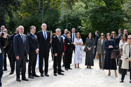 Restoration project of the Catacombs of Commodilla inaugurated at the Vatican First Vice-President of Azerbaijan Mehriban Aliyeva attended opening ceremony