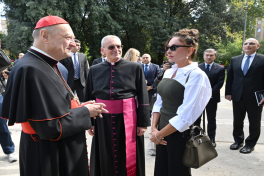 Restoration project of the Catacombs of Commodilla inaugurated at the Vatican First Vice-President of Azerbaijan Mehriban Aliyeva attended opening ceremony