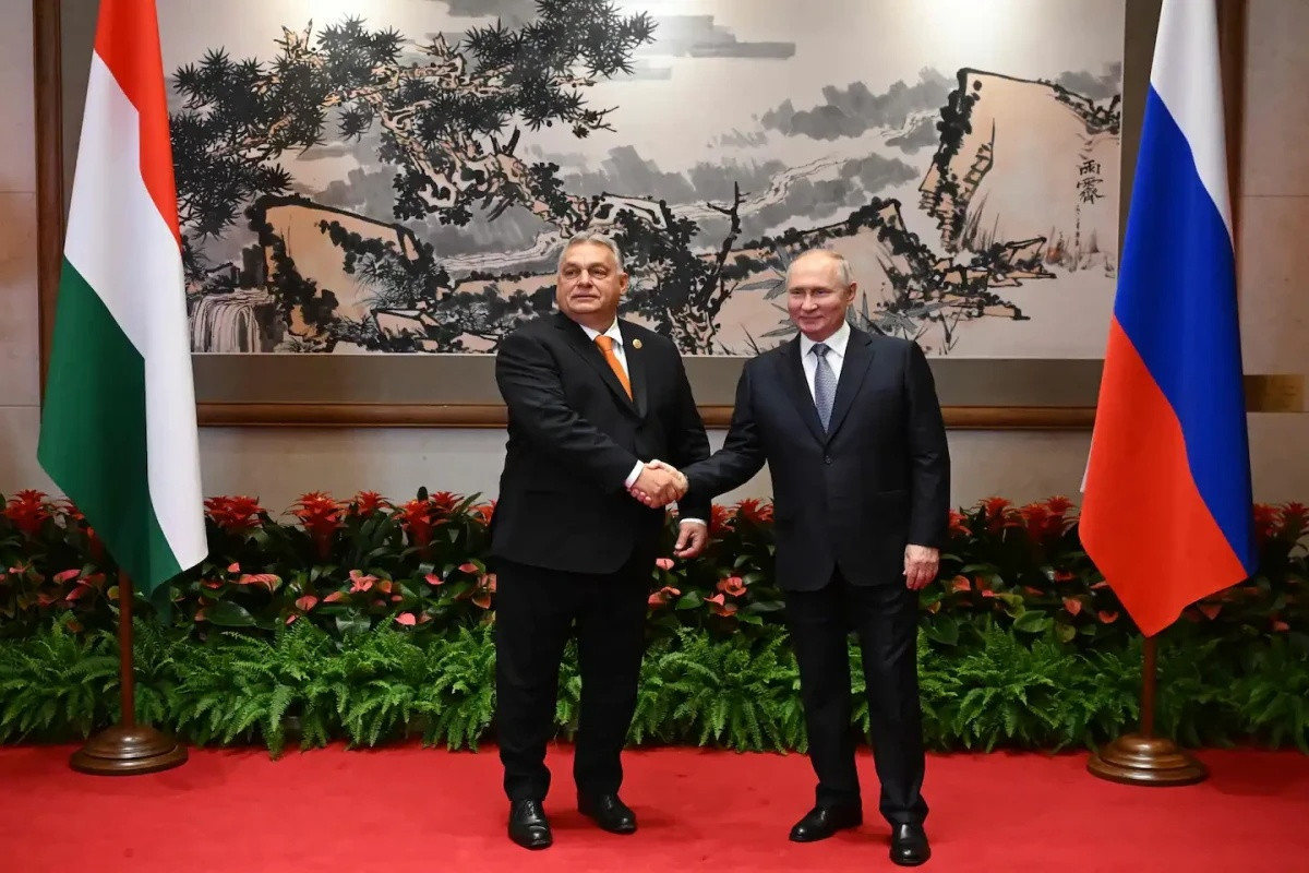 Hungarian Prime Minister Viktor Orban, and Russian President Vladimir Putin