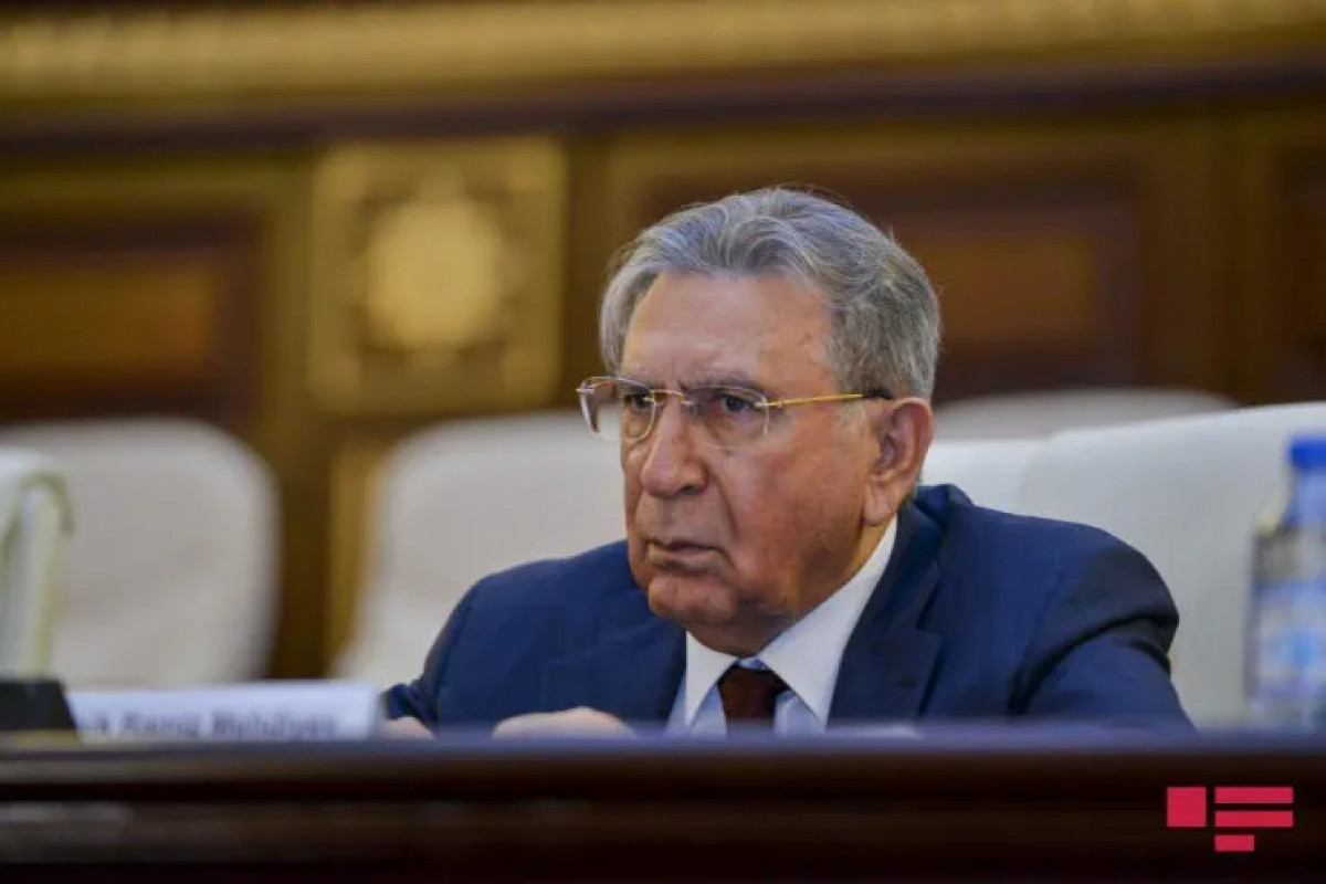 Ramiz Mehdiyev, a member of the Security Council and former head of the Presidential Administration