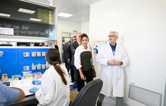 First Vice-President Mehriban Aliyeva visited Europe’s largest pediatric hospital Bambino Gesù