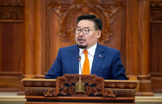 Mongolian Prime Minister Gombojav Zandanshatar