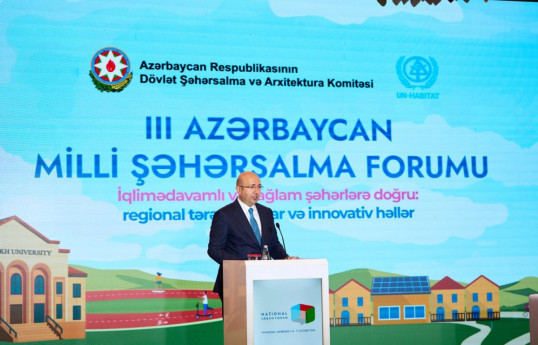 3rd Azerbaijan National Urban Forum wraps up