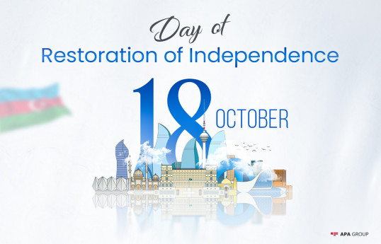 Azerbaijan marks 34 years since restoring independence