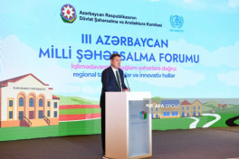 Second day of National Urban Planning Forum continued in Azerbaijan's Khankendi -PHOTO 