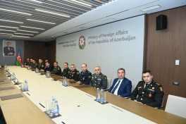 Azerbaijan’s foreign policy priorities discussed with National Defense University course participants