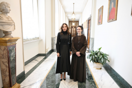 Mehriban Aliyeva met with President of Governorate of Vatican City State