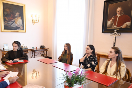 Mehriban Aliyeva met with President of Governorate of Vatican City State