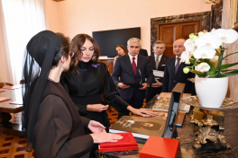 Mehriban Aliyeva met with President of Governorate of Vatican City State