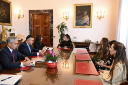 Mehriban Aliyeva met with President of Governorate of Vatican City State