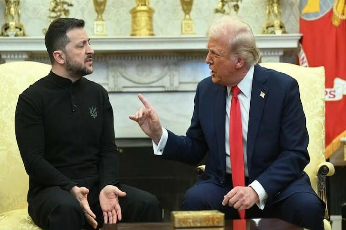 Ukrainian President Volodymyr Zelensky, US President Donald Trump