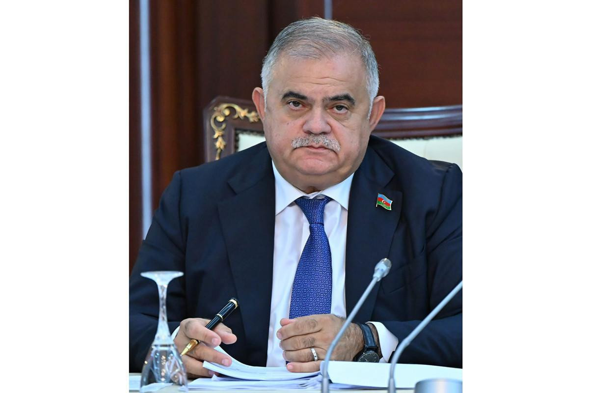 Arzu Naghiyev, Chairman of the Defence, Security and Counter-Corruption Committee of the Milli Majlis (Azerbaijani Parliament)