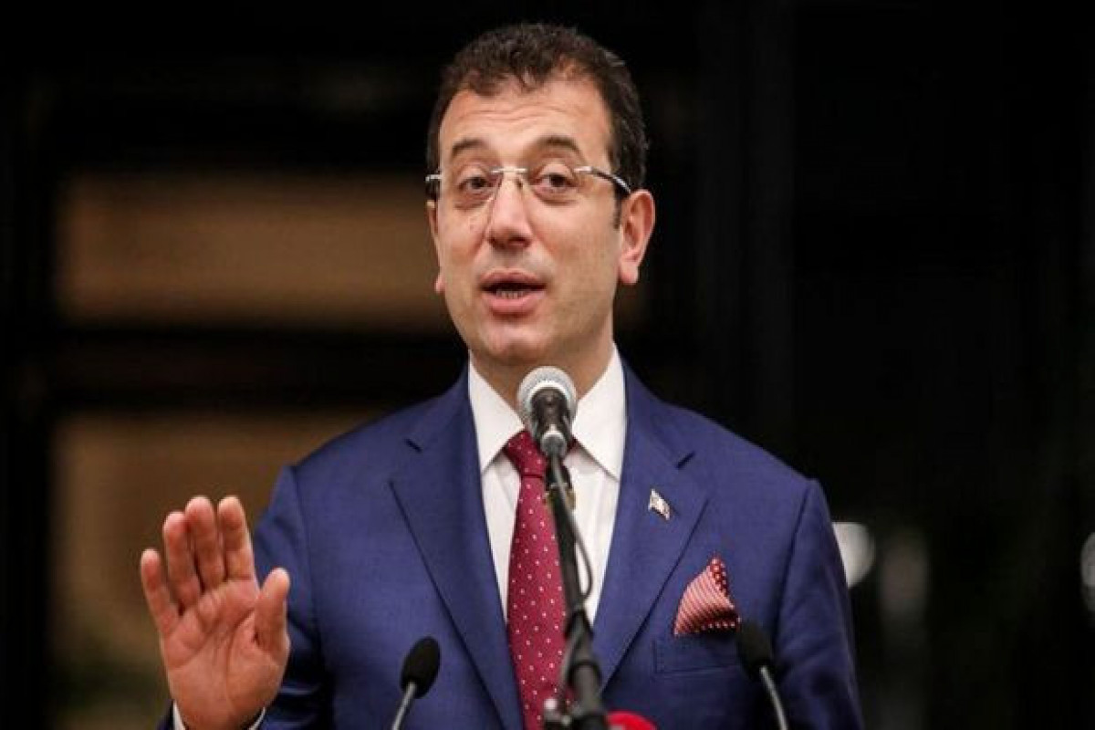 former Istanbul Metropolitan Municipality Mayor Ekrem İmamoğlu