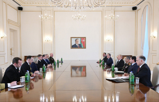 President Ilham Aliyev received commander of the US Central Command