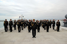 Iranian vessels participating in AZIREX-2025 exercise leave Baku port