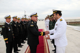 Iranian vessels participating in AZIREX-2025 exercise leave Baku port