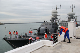 Iranian vessels participating in AZIREX-2025 exercise leave Baku port