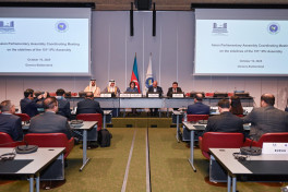 Speaker of Azerbaijani Parliament chairs Co–ordination Meeting of Asian Parliamentary Assembly in Geneva