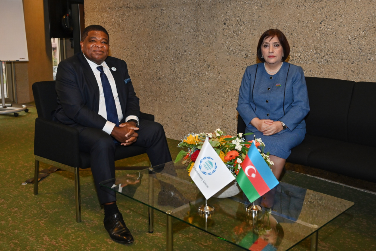 Speaker of Azerbaijan’s Parliament meets with IPU Secretary General