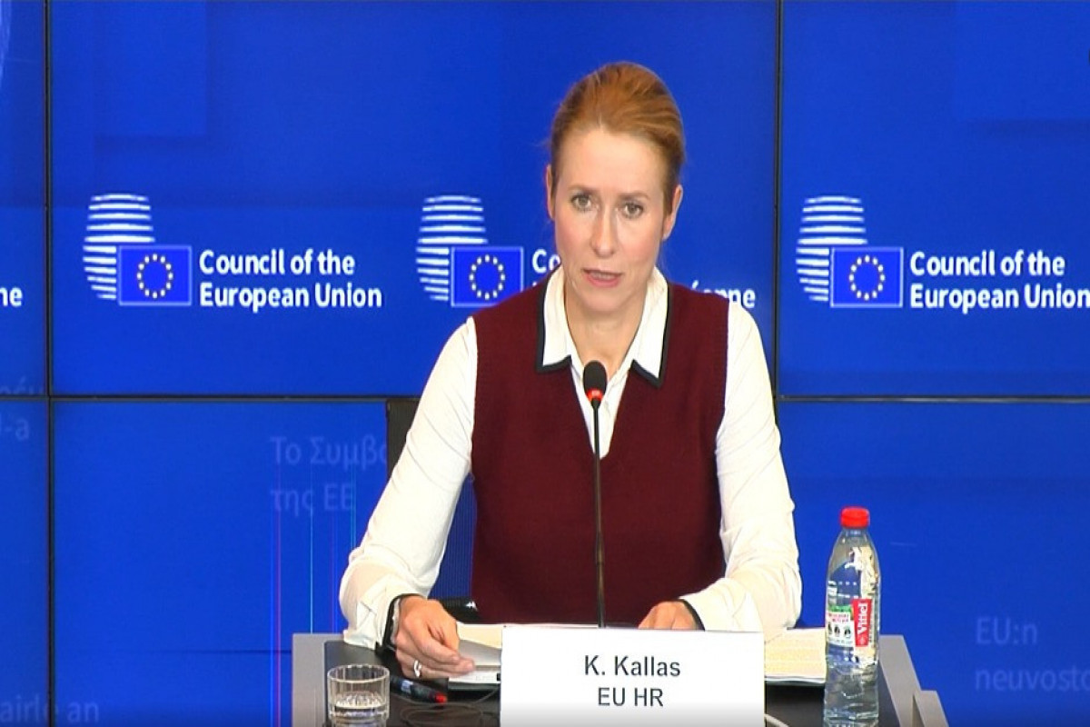 Kaja Kallas, the High Representative of the European Union for Foreign Affairs and Security Policy