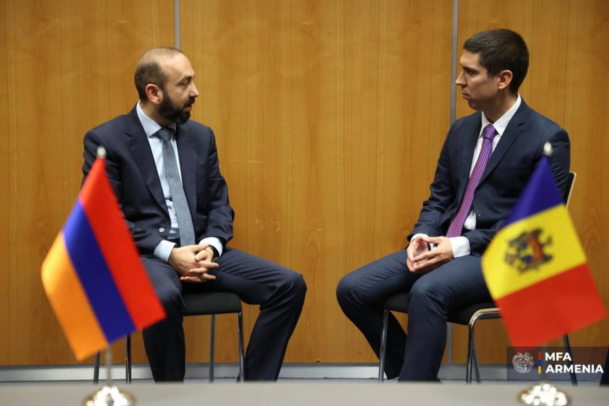 Armenia’s Minister of Foreign Affairs, Ararat Mirzoyan and Moldova’s Deputy Prime Minister and Minister of Foreign Affairs, Mihail Popșoi