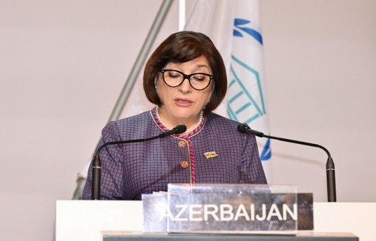 Milli Majlis (Azerbaijani Parliament) Speaker Sahiba Gafarova