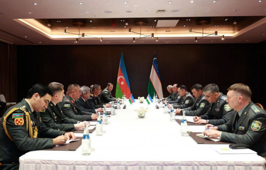 Azerbaijan Defense Minister visits Uzbekistan