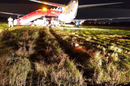 AZAL plane makes emergency landing at St. Petersburg airport, no injuries -UPDATED-1 -PHOTO 