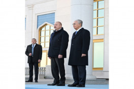 President of Azerbaijan Ilham Aliyev arrived in Kazakhstan for state visit -PHOTO 