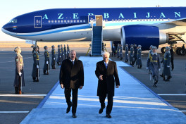 President of Azerbaijan Ilham Aliyev arrived in Kazakhstan for state visit -PHOTO 