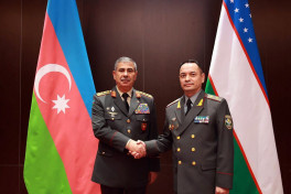 Azerbaijan Defense Minister visits Uzbekistan