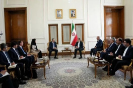 Azerbaijani envoy Khalafov meets Iranian FM Araghchi