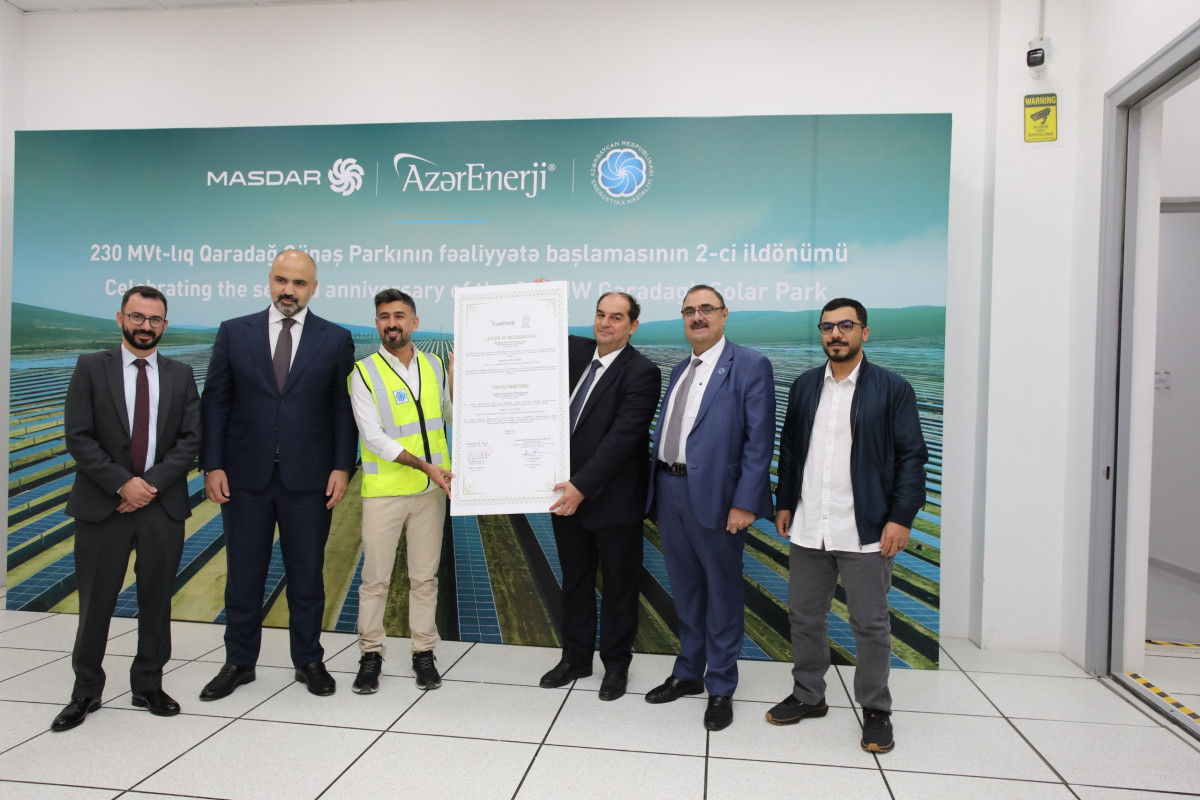 Garadagh Solar Power Plant celebrates milestone of 1 billion kWh electricity production