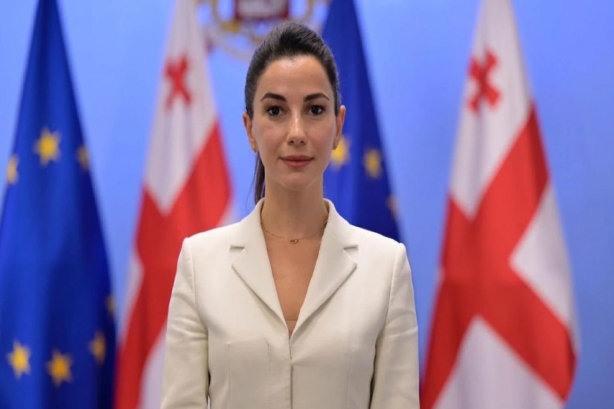 Georgia’s Minister of Economy and Sustainable Development, Mariam Kvriashvili