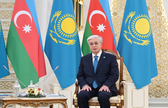 Kazakhstan’s President Kassym-Jomart Tokayev