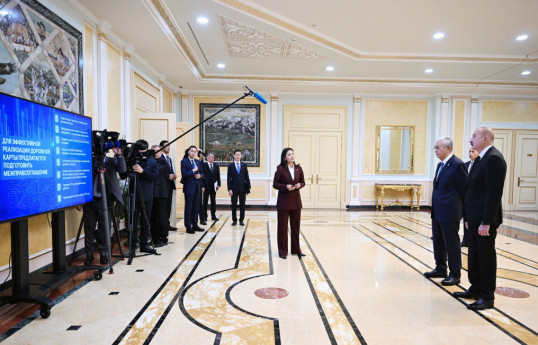 “Middle Corridor Development” joint project presented in Astana