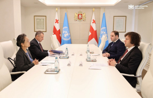 Georgian PM discussed importance of Middle Corridor with UN official