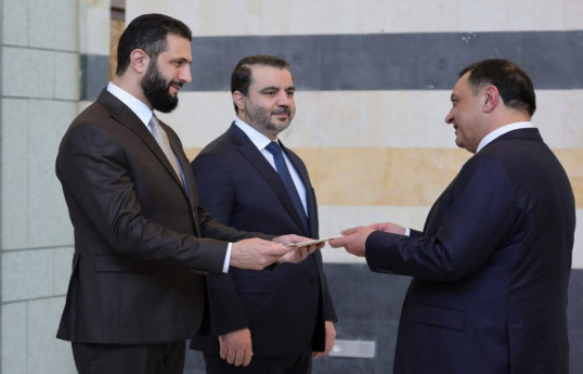 Ruben Kharazyan, who was appointed Armenia's ambassador to Syria