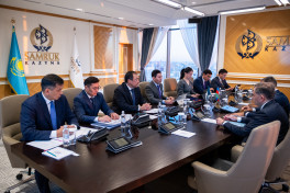 Samruk-Kazyna Holding and AZCON Holding discussed partnership opportunities
