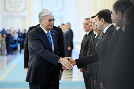 Official welcome ceremony was held for President of Azerbaijan Ilham Aliyev in Astana -UPDATED -PHOTO 