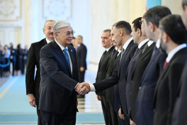Official welcome ceremony was held for President of Azerbaijan Ilham Aliyev in Astana -UPDATED -PHOTO 