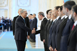 Official welcome ceremony was held for President of Azerbaijan Ilham Aliyev in Astana -UPDATED -PHOTO 