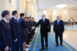Official welcome ceremony was held for President of Azerbaijan Ilham Aliyev in Astana -UPDATED -PHOTO 