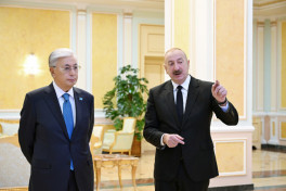 Kassym-Jomart Tokayev, Ilham Aliyev